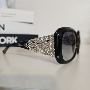 Christian Dior Delicacy Crystal Sunglasses Limited Edition 1059/3500 Rare Vintag